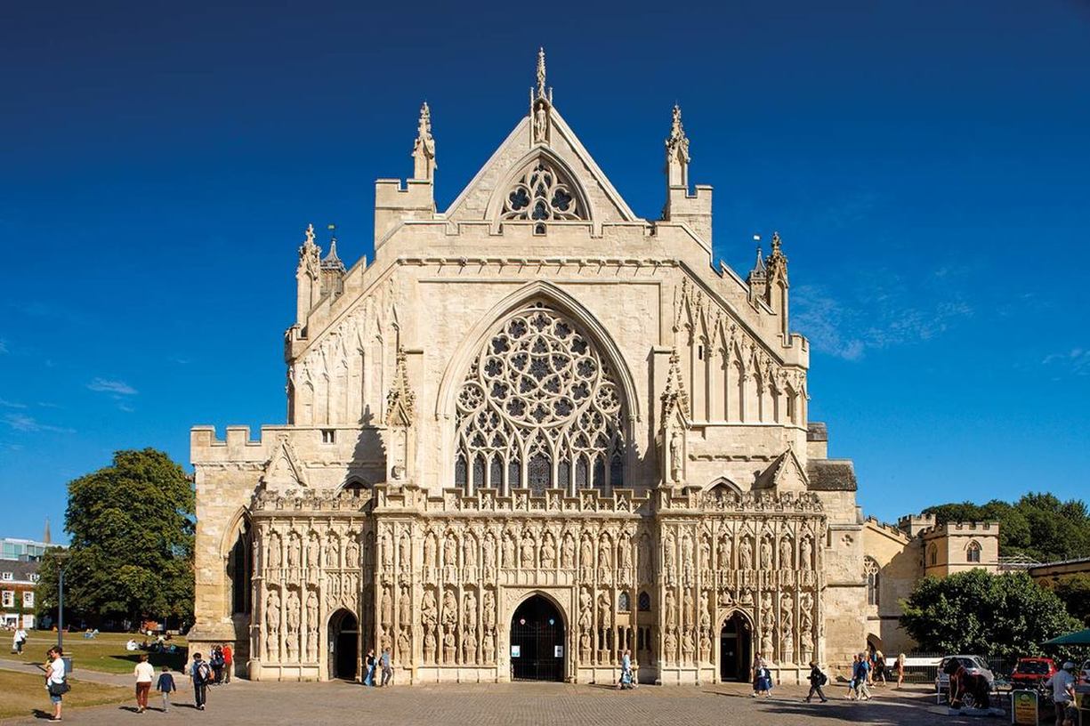 Exeter Cathedral West From acanthus Clews Architects